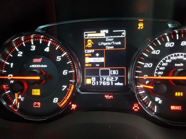 Photo 8 from auction – 2018 SUBARU WRX STI with VIN JF1VA2N68J9814704