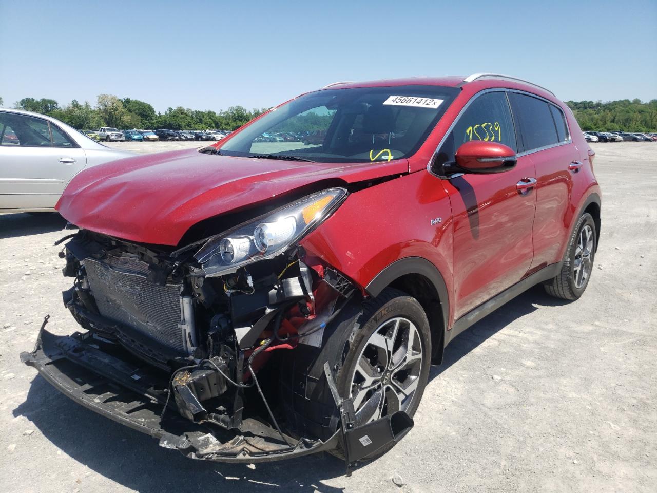 Photo 2 from auction – 2021 KIA SPORTAGE E with VIN KNDPNCAC1M7875093
