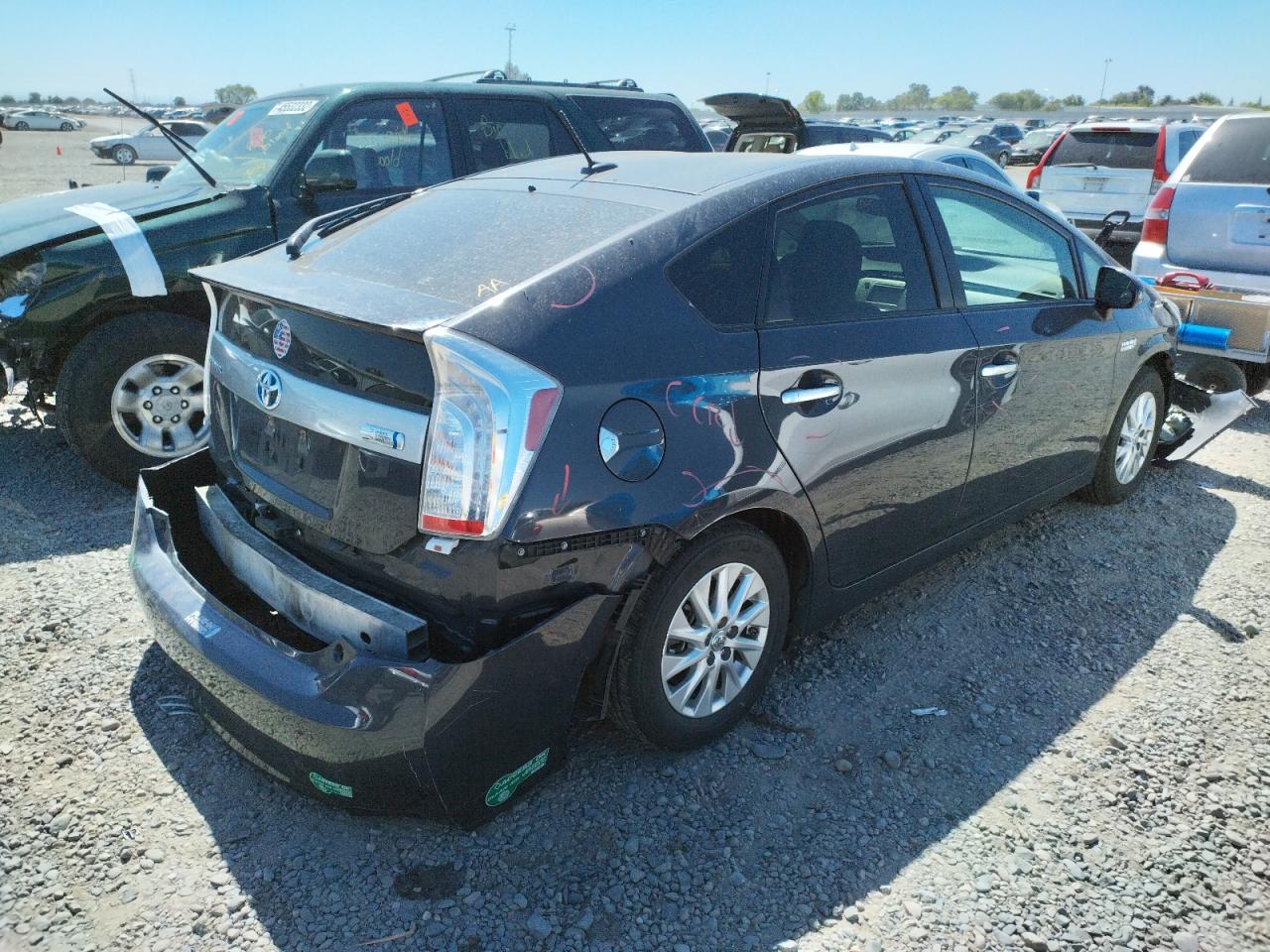 Photo 4 from auction – 2012 TOYOTA PRIUS PLUG with VIN JTDKN3DP7C3009008