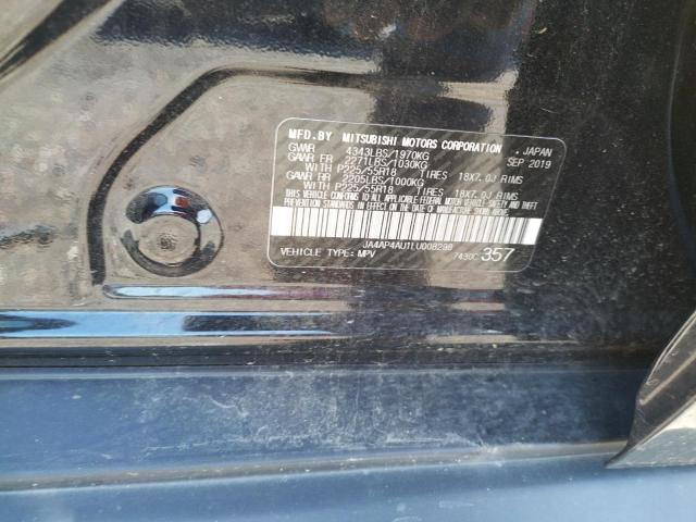 Photo 10 from auction – 2020 MITSUBISHI OUTLANDER with VIN JA4AP4AU1LU008298