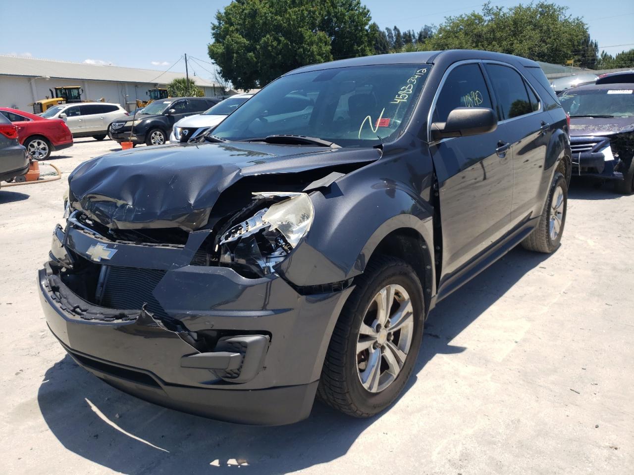 Photo 2 from auction – 2011 CHEVROLET EQUINOX LS with VIN 2GNALBEC0B1236494