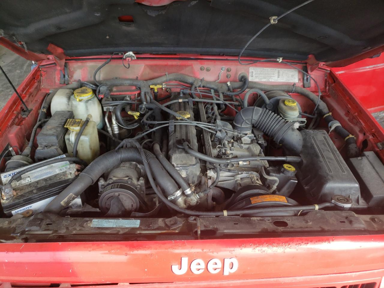 Photo 7 from auction – 1996 JEEP CHEROKEE C with VIN 1J4FJ78S7TL241928
