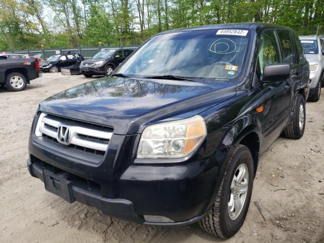 Photo 2 from auction – 2006 HONDA PILOT LX with VIN 2HKYF18176H560260