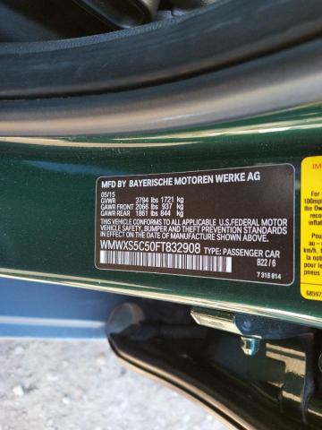 Photo 10 from auction – 2015 MINI COOPER with VIN WMWXS5C50FT832908