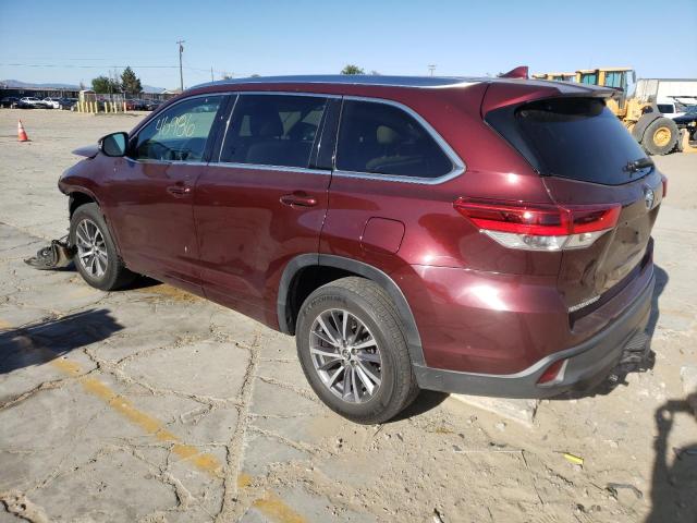 Photo 3 from auction – 2017 TOYOTA HIGHLANDER with VIN 5TDKZRFH9HS229138