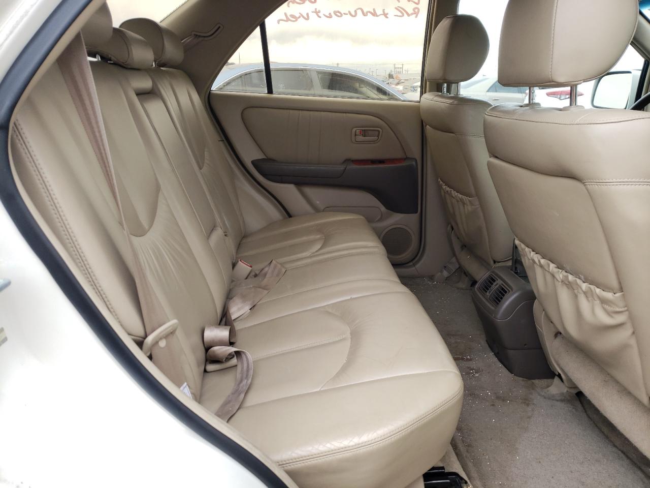 Photo 18 from auction – 2000 LEXUS RX 300 with VIN JT6HF10UXY0117677