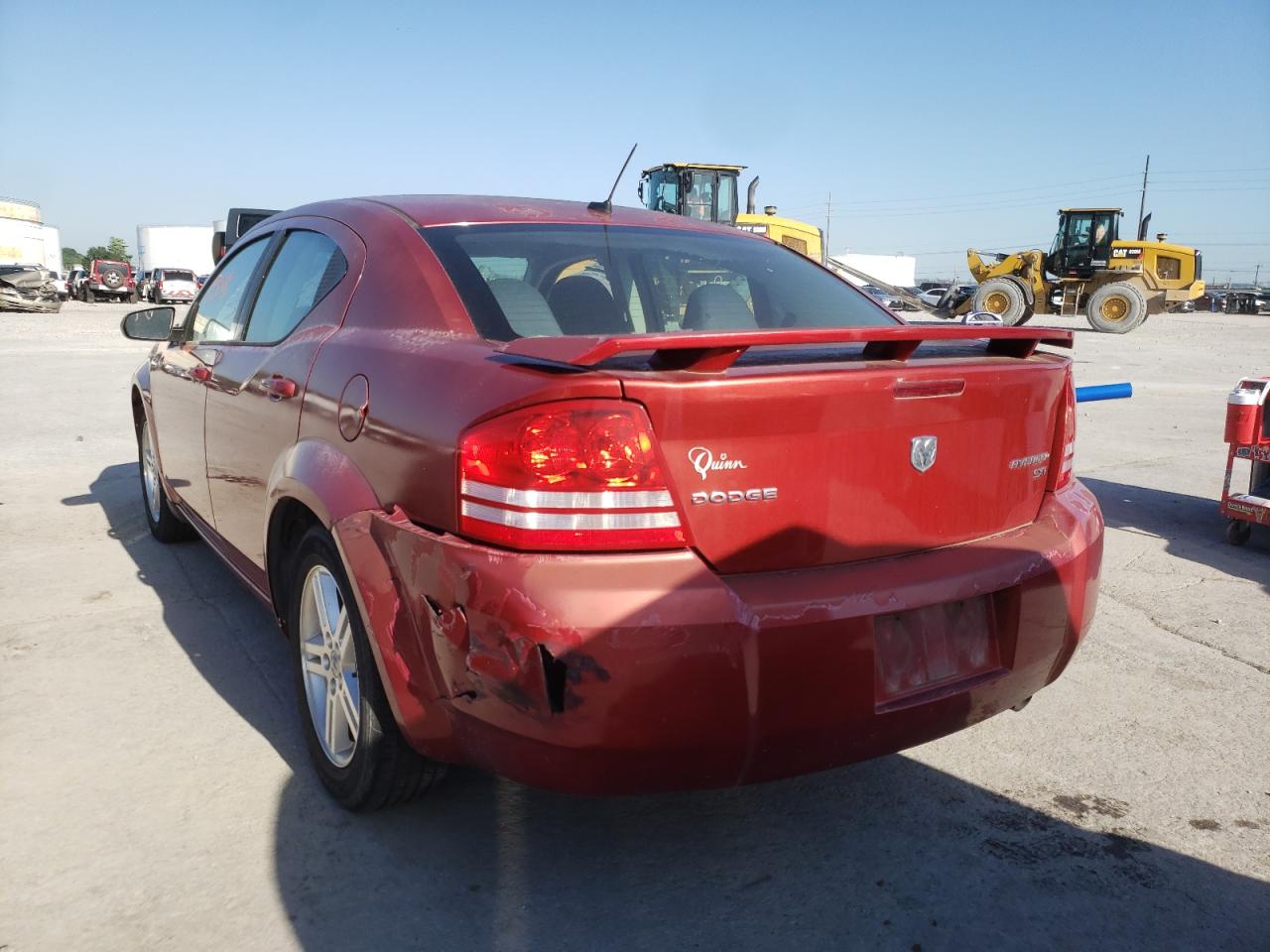 Photo 9 from auction – 2009 DODGE AVENGER SX with VIN 1B3LC56B89N549019