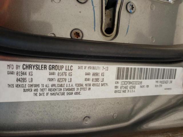 Photo 10 from auction – 2013 DODGE DART SXT with VIN 1C3CDFBAXDD323209
