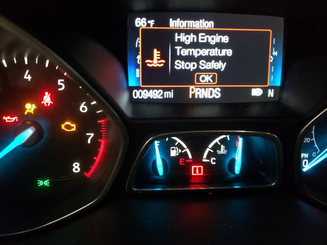 Photo 8 from auction – 2018 FORD ESCAPE SEL with VIN 1FMCU0HD9JUC05122