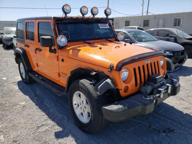 JEEP WRANGLER U 2012 with VIN 1C4BJWDG4CL239845 - Photo from auction