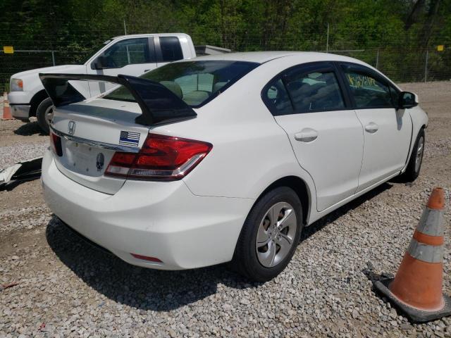 Photo 4 from auction – 2014 HONDA CIVIC LX with VIN 2HGFB2F5XEH558199