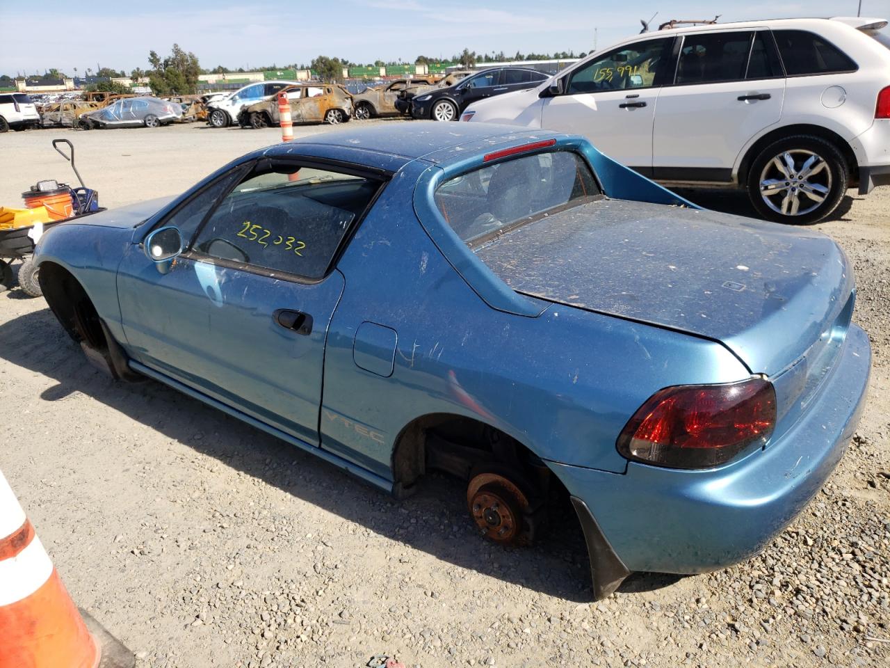 Photo 3 from auction – 1997 HONDA CIVIC DEL with VIN JHMEH616XVS006385