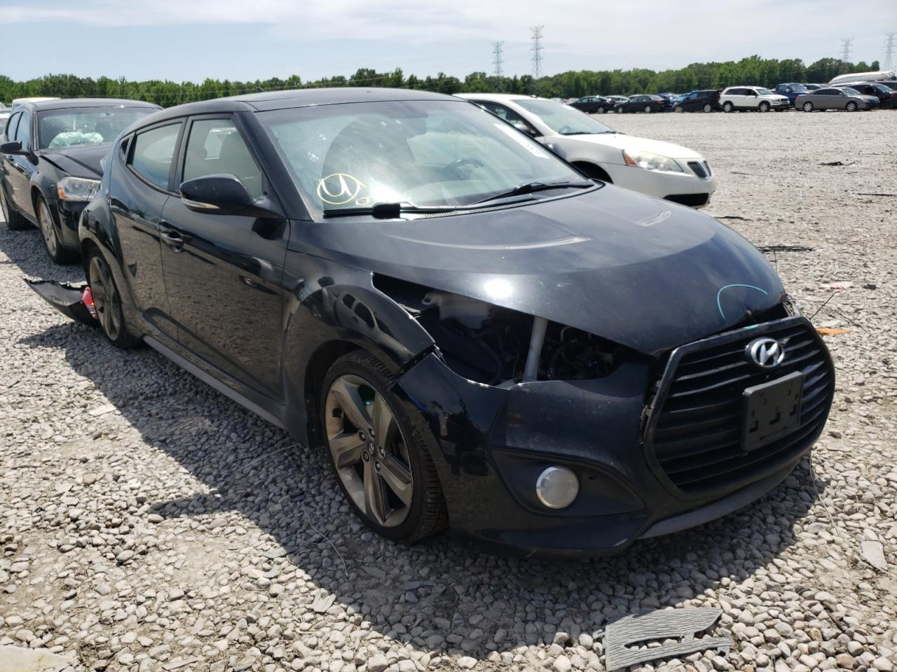 Photo 1 from auction – 2014 HYUNDAI VELOSTER T with VIN KMHTC6AE5EU208081