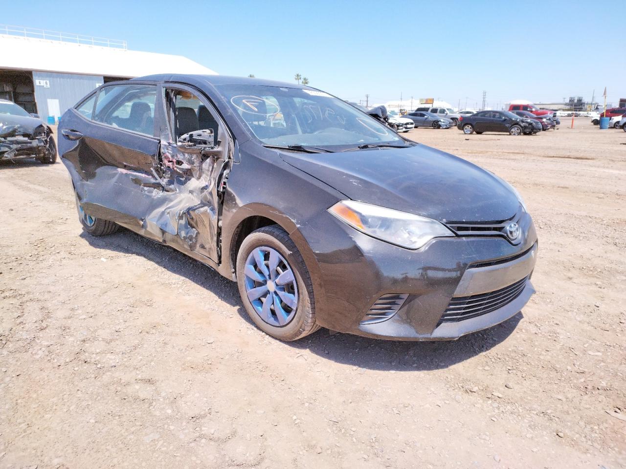 TOYOTA COROLLA L 2016 with VIN 5YFBURHE7GP442792 - Photo from auction