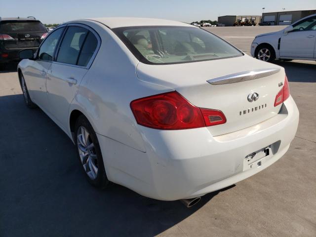 Photo 3 from auction – 2007 INFINITI G35 with VIN JNKBV61E47M709703