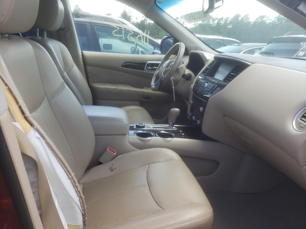 Photo 5 from auction – 2015 NISSAN PATHFINDER with VIN 5N1AR2MMXFC655627
