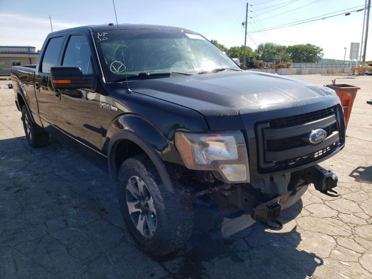 FORD F150 SUPER 2013 with VIN 1FTFW1EF8DFC83598 - Photo from auction