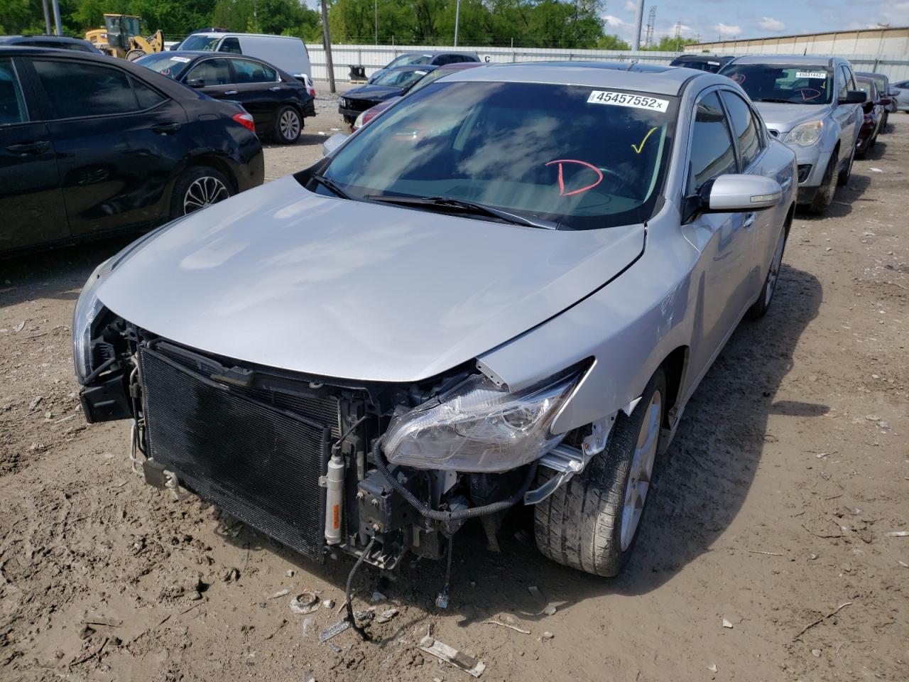 Photo 2 from auction – 2011 NISSAN MAXIMA S with VIN 1N4AA5AP6BC817541