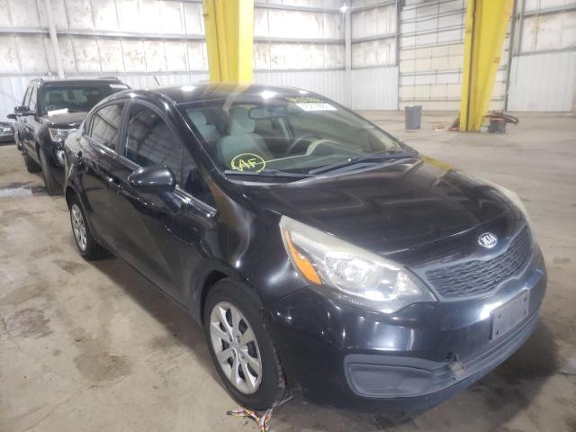 KIA RIO LX 2013 with VIN KNADM4A37D6152055 - Photo from auction