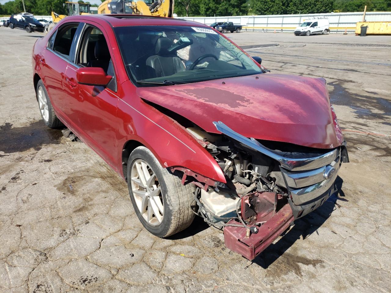 FORD FUSION SEL 2011 with VIN 3FAHP0JA8BR246762 - Photo from auction
