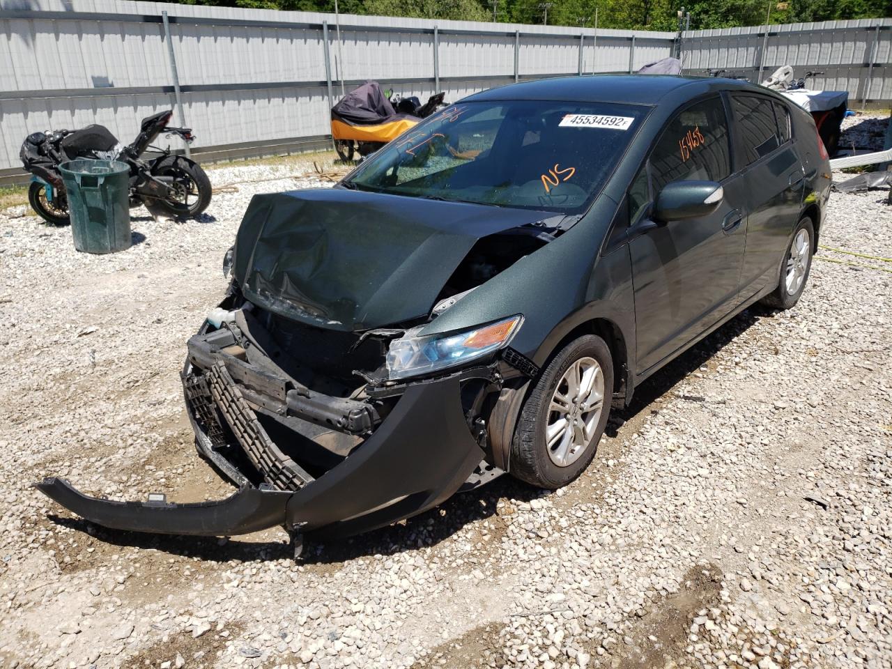 Photo 2 from auction – 2011 HONDA INSIGHT EX with VIN JHMZE2H76BS011807