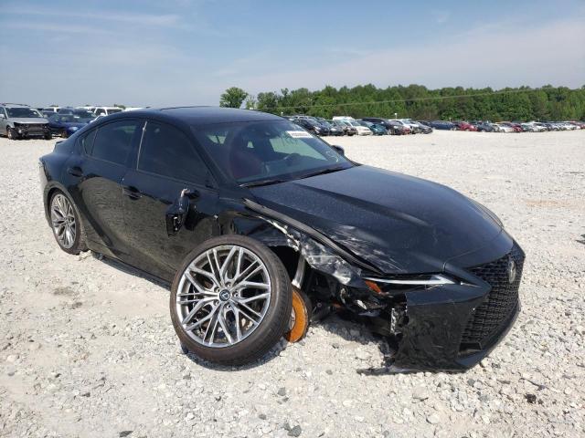 LEXUS IS 500 F S 2022 with VIN JTHAP1D25N5001493 - Photo from auction