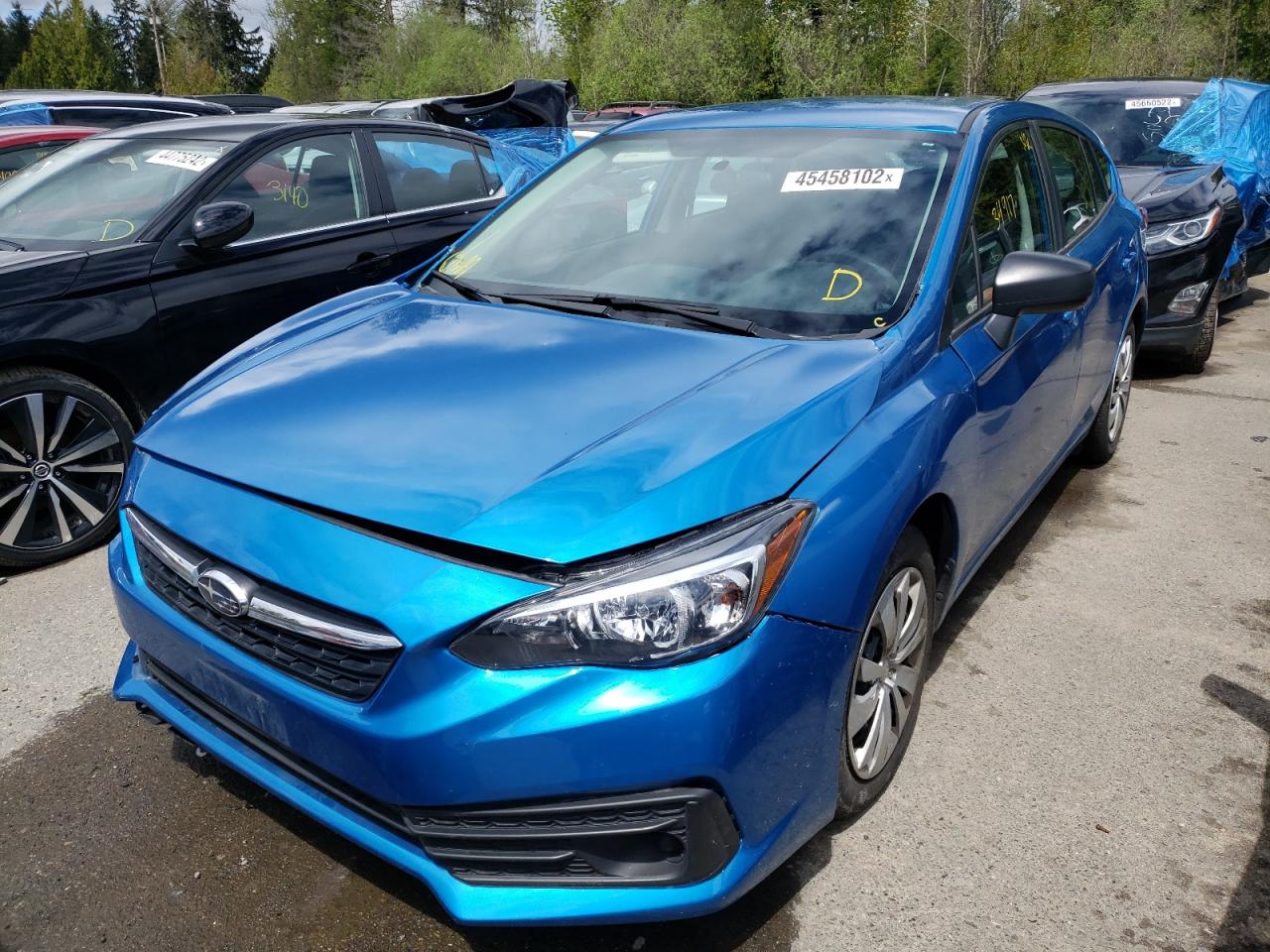 Photo 2 from auction – 2020 SUBARU IMPREZA with VIN 4S3GTAA63L1728425