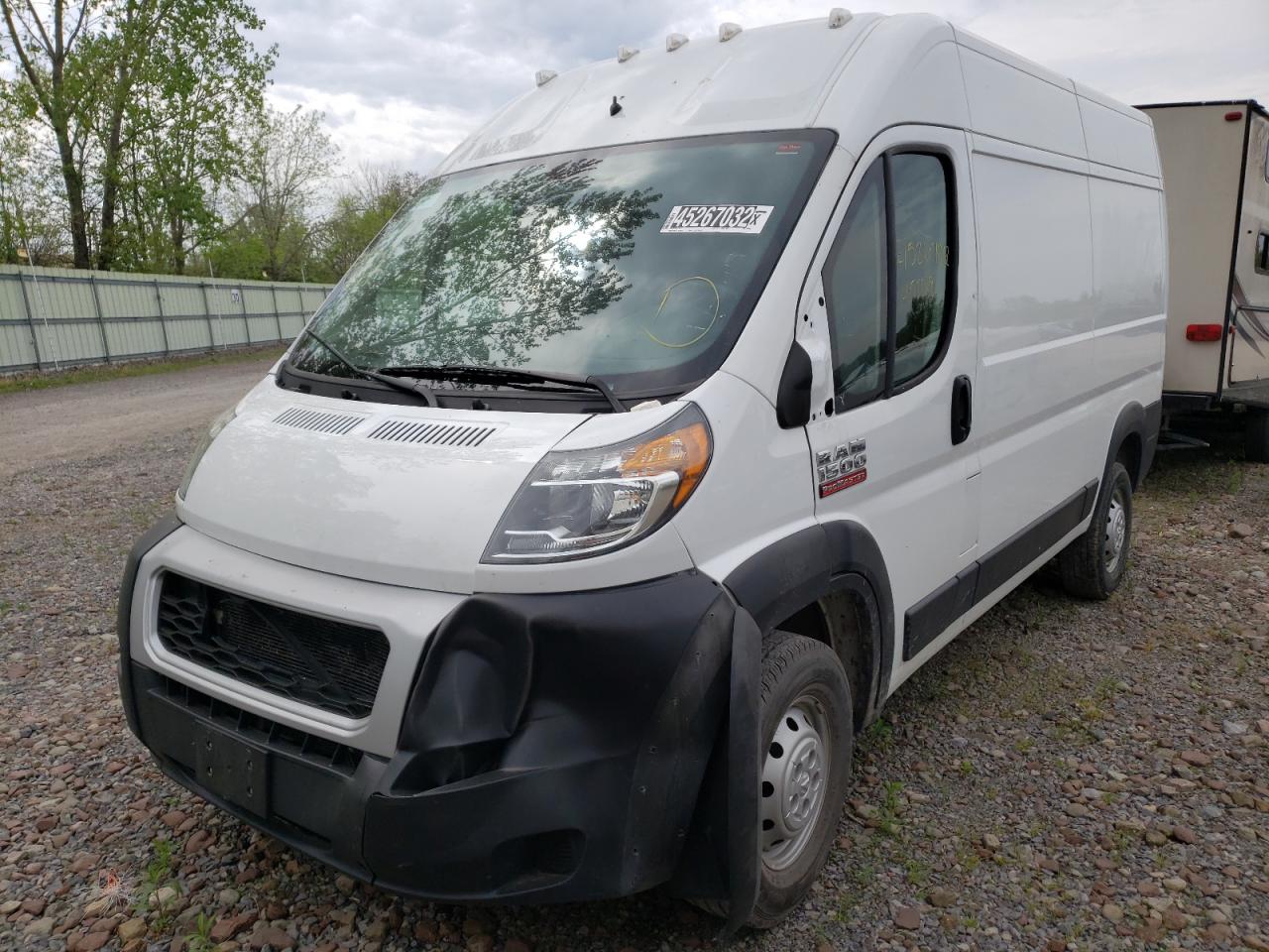 Photo 2 from auction – 2020 RAM PROMASTER with VIN 3C6TRVBG2LE103482