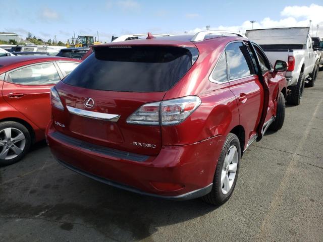 Photo 4 from auction – 2010 LEXUS RX 350 with VIN JTJZK1BA7A2404946