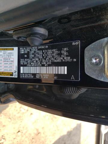 Photo 10 from auction – 2007 TOYOTA 4RUNNER SR with VIN JTEBU14R578102235