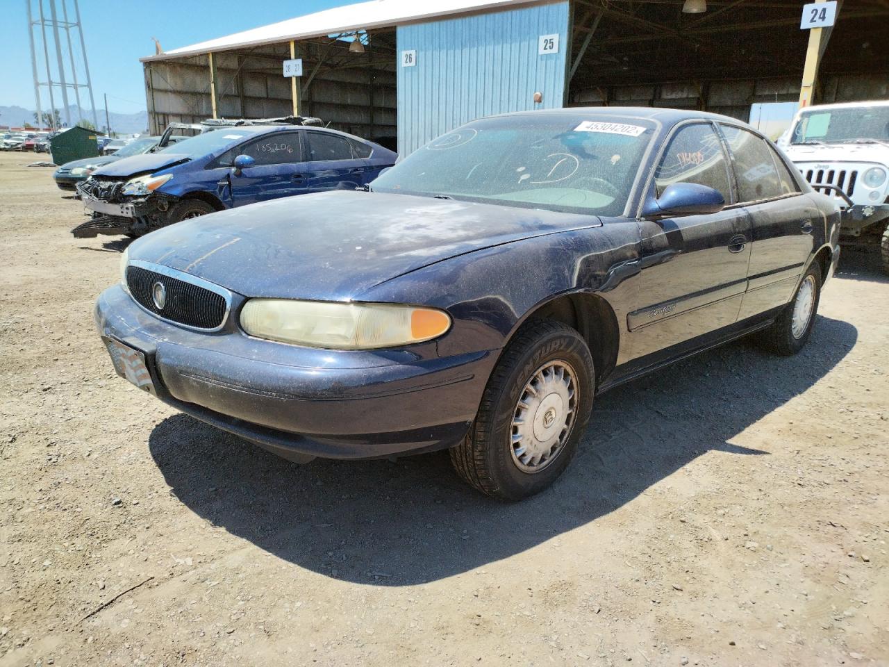 Photo 2 from auction – 2000 BUICK CENTURY with VIN 2G4WS52JXY1177738