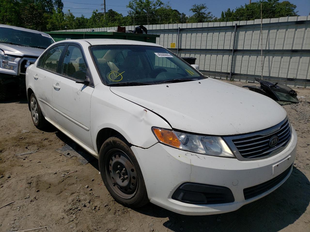KIA OPTIMA LX 2010 with VIN KNAGG4A83A5404921 - Photo from auction