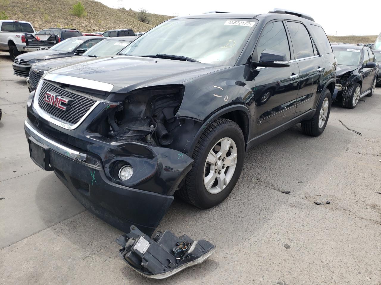Photo 2 from auction – 2009 GMC ACADIA SLT with VIN 1GKER33D49J125798