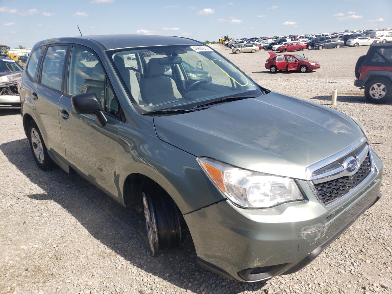 SUBARU FORESTER 2 2015 with VIN JF2SJAAC4FG457609 - Photo from auction