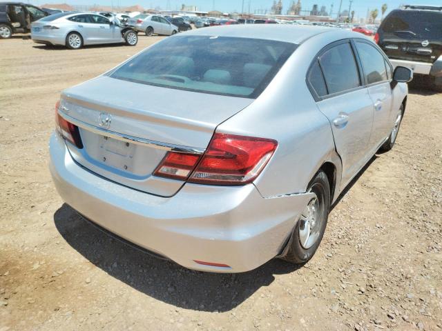 Photo 4 from auction – 2013 HONDA CIVIC LX with VIN 19XFB2F51DE026137
