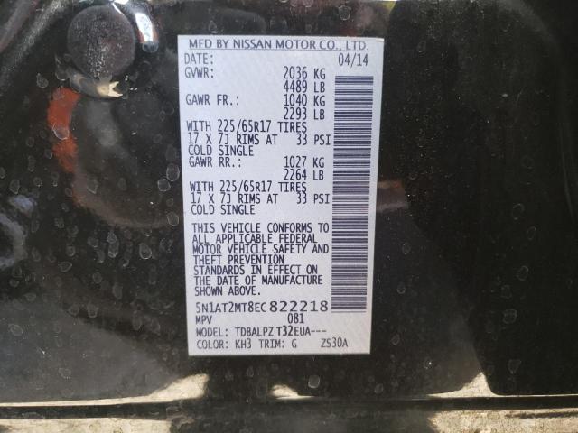 Photo 10 from auction – 2014 NISSAN ROGUE S with VIN 5N1AT2MT8EC822218