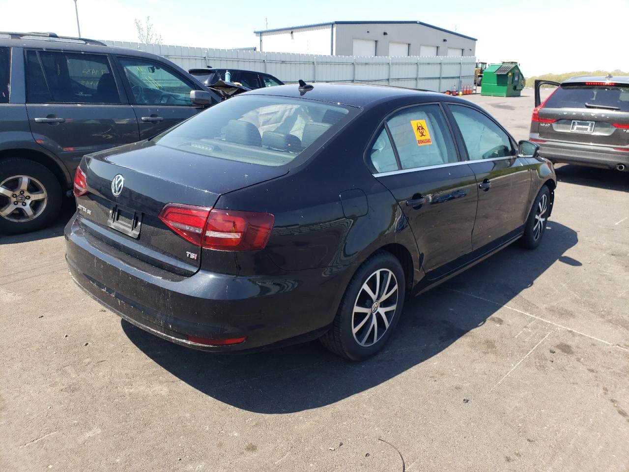Photo 4 from auction – 2017 VOLKSWAGEN JETTA SE with VIN 3VWDB7AJ4HM287330