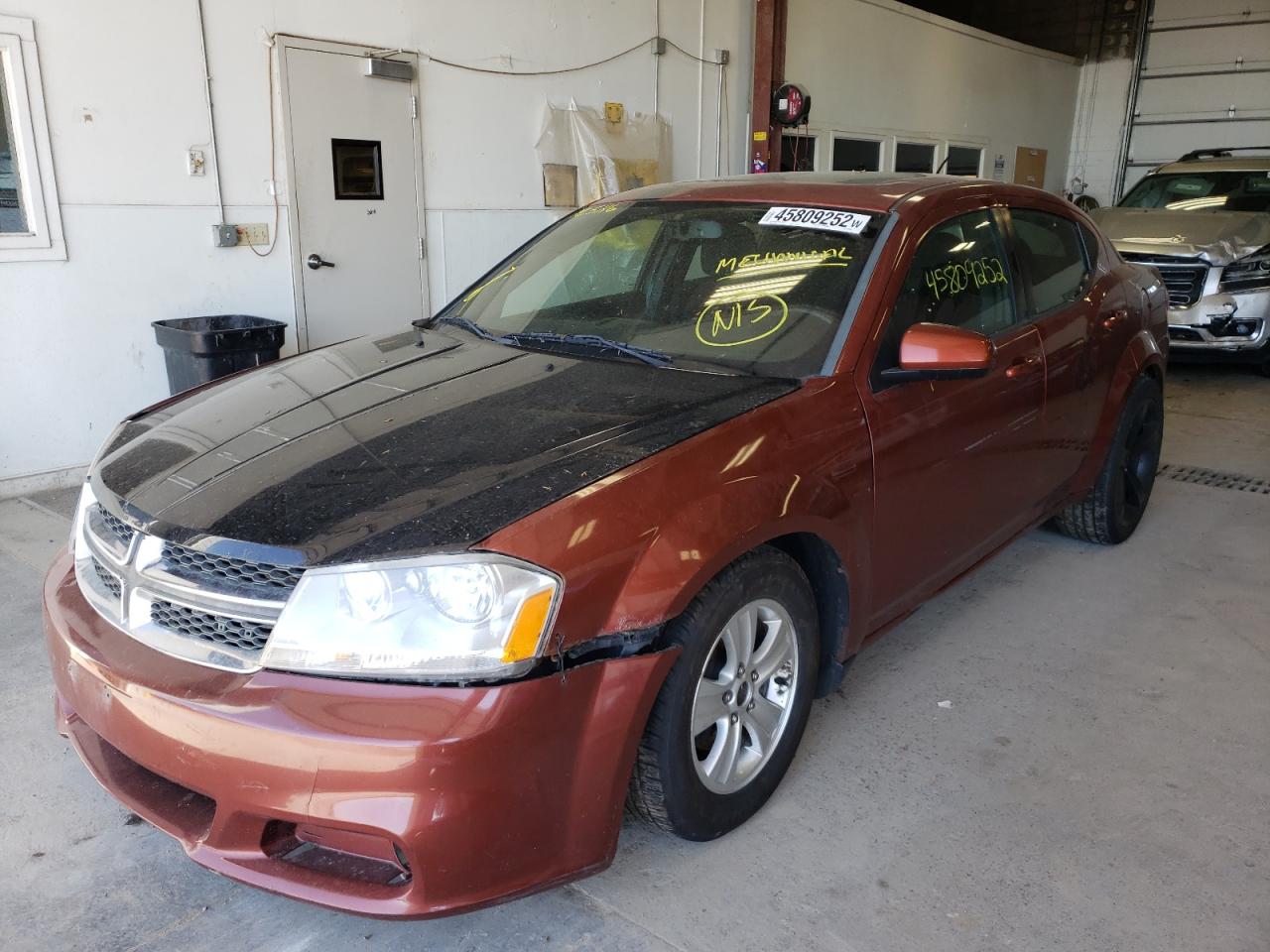 Photo 2 from auction – 2012 DODGE AVENGER SX with VIN 1C3CDZEG4CN186665