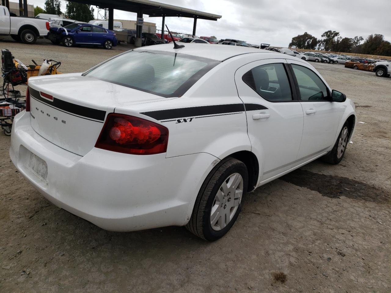 Photo 4 from auction – 2012 DODGE AVENGER SE with VIN 1C3CDZAB7CN115244