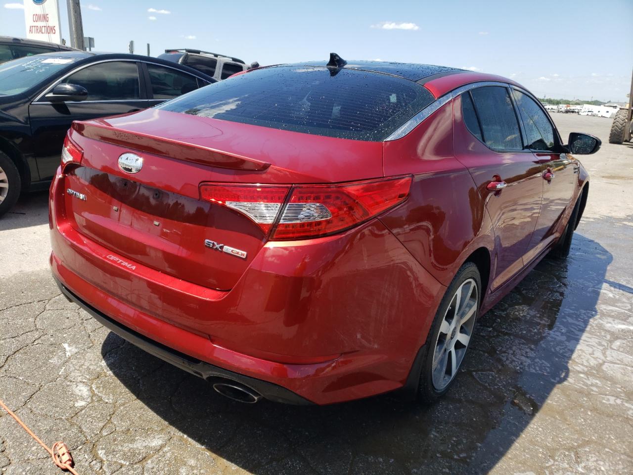 Photo 4 from auction – 2013 KIA OPTIMA SX with VIN 5XXGR4A66DG109954