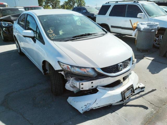 HONDA CIVIC LX 2014 with VIN 19XFB2F51EE201570 - Photo from auction