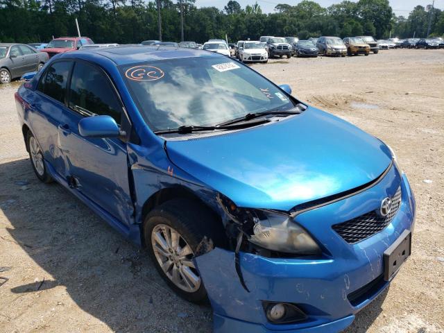 TOYOTA COROLLA BA 2009 with VIN 2T1BU40E09C166859 - Photo from auction