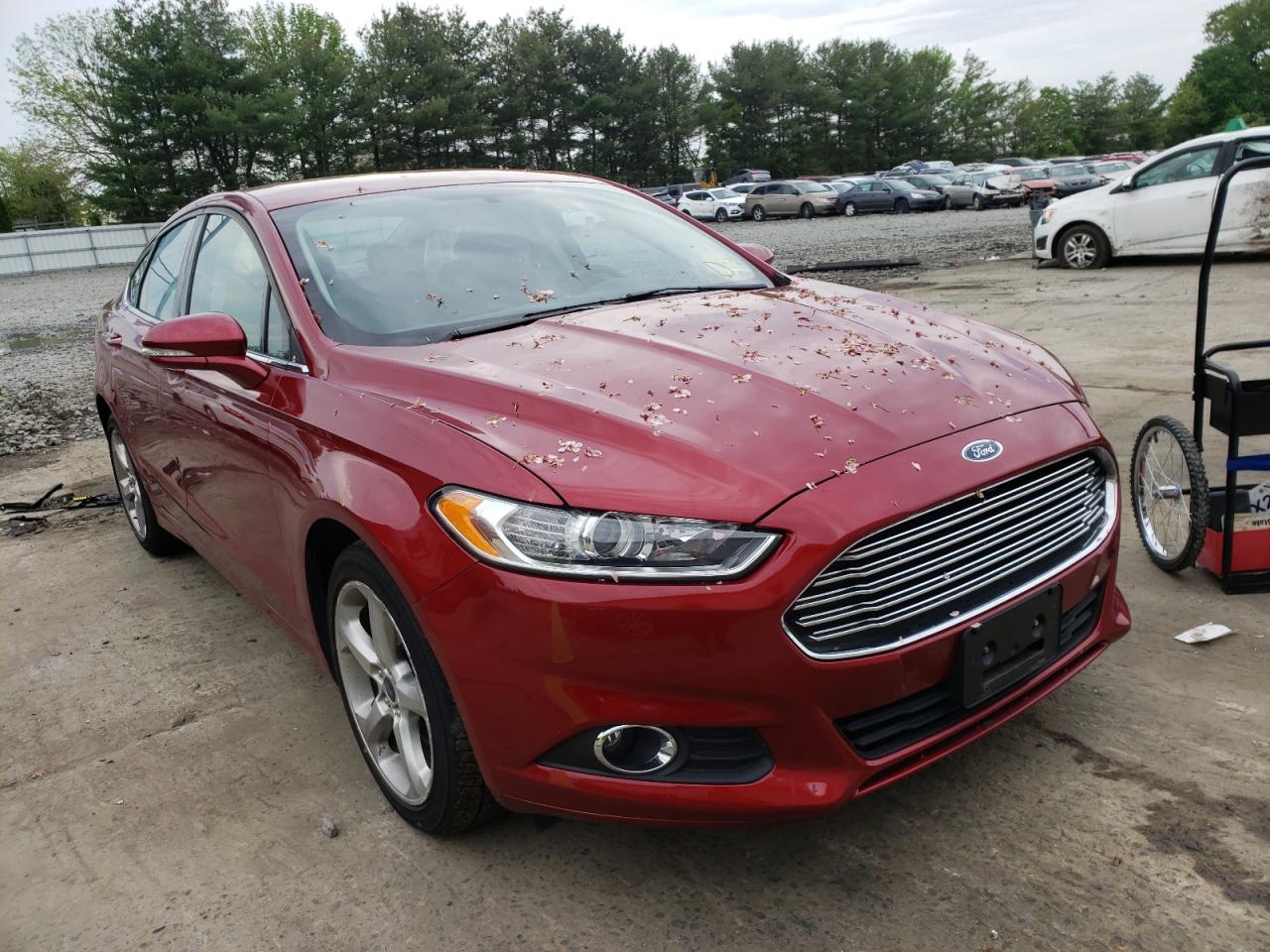 FORD FUSION SE 2016 with VIN 3FA6P0T93GR286653 - Photo from auction