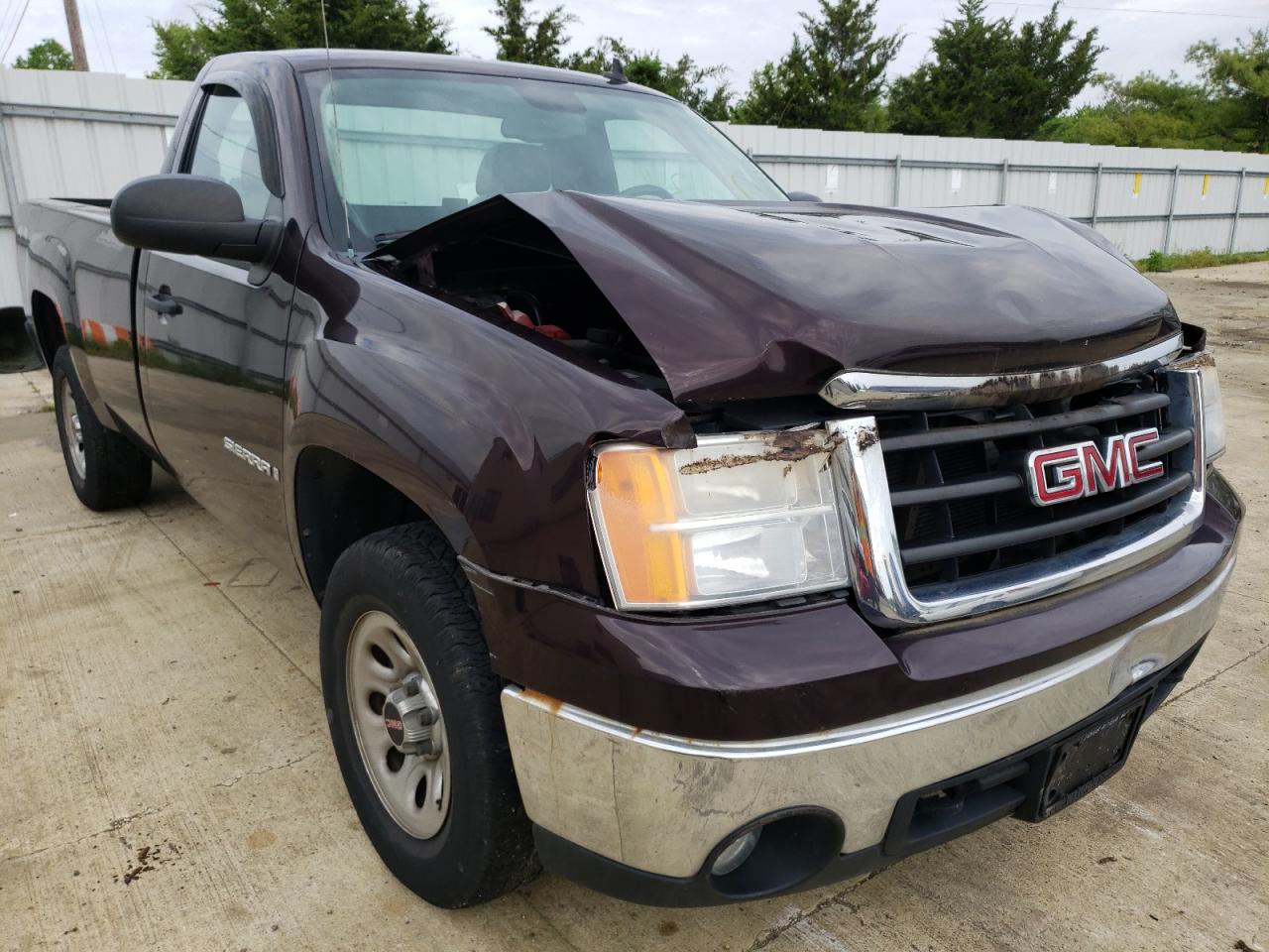 GMC SIERRA K15 2008 with VIN 1GTEK14C48Z321461 - Photo from auction
