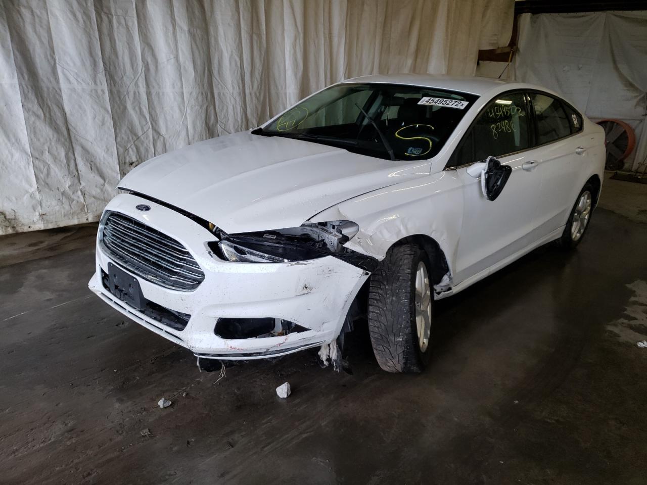 Photo 2 from auction – 2016 FORD FUSION SE with VIN 3FA6P0HD4GR163618