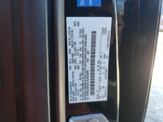 Photo 10 from auction – 2018 FORD ESCAPE SE with VIN 1FMCU0GD7JUA52659