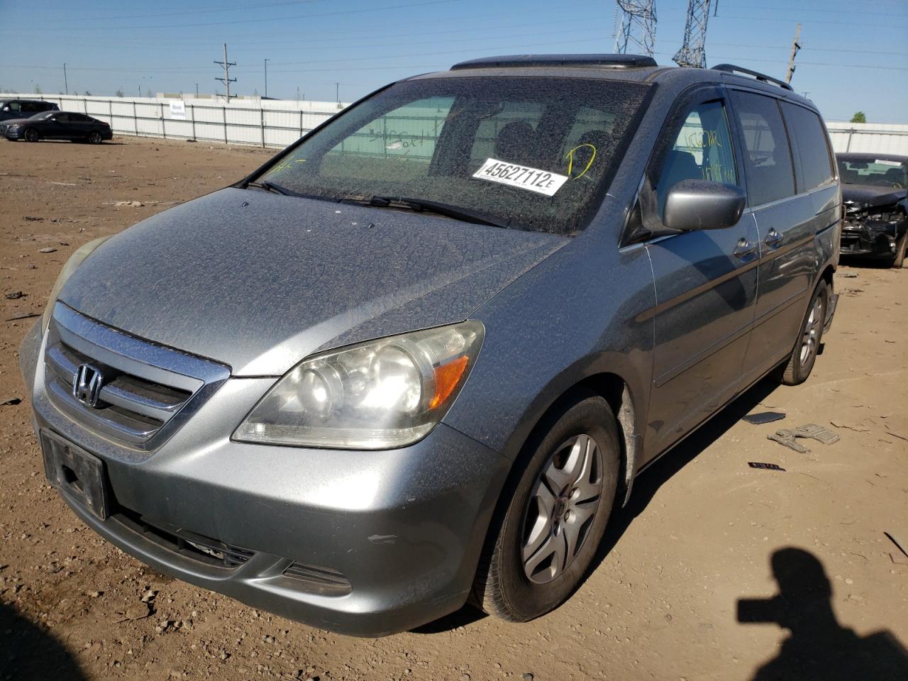 Photo 15 from auction – 2005 HONDA ODYSSEY EX with VIN 5FNRL38795B077881