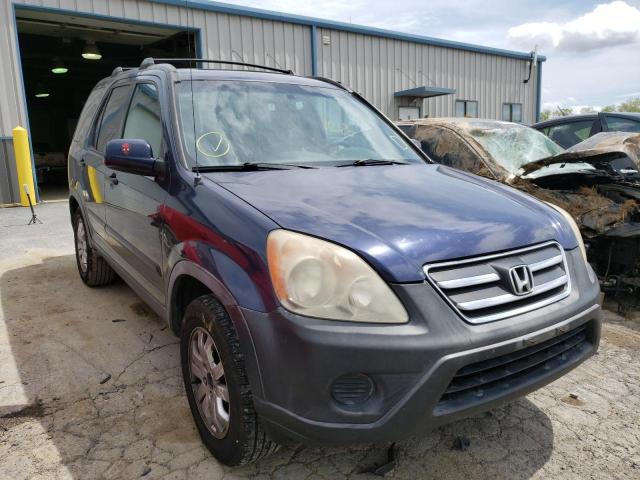 HONDA CR-V EX 2006 with VIN JHLRD78816C016068 - Photo from auction