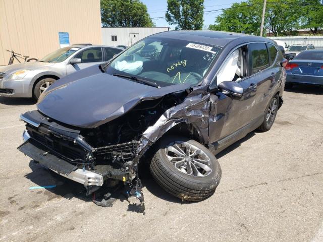 Photo 2 from auction – 2022 HONDA CR-V EXL with VIN 7FARW2H86NE010279