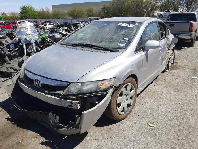 Photo 2 from auction – 2010 HONDA CIVIC LX with VIN 19XFA1F53AE017058